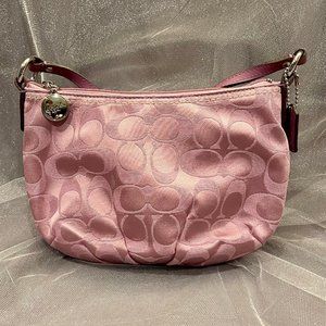 Coach Signature Lilac Swingpack Crossbody Bag